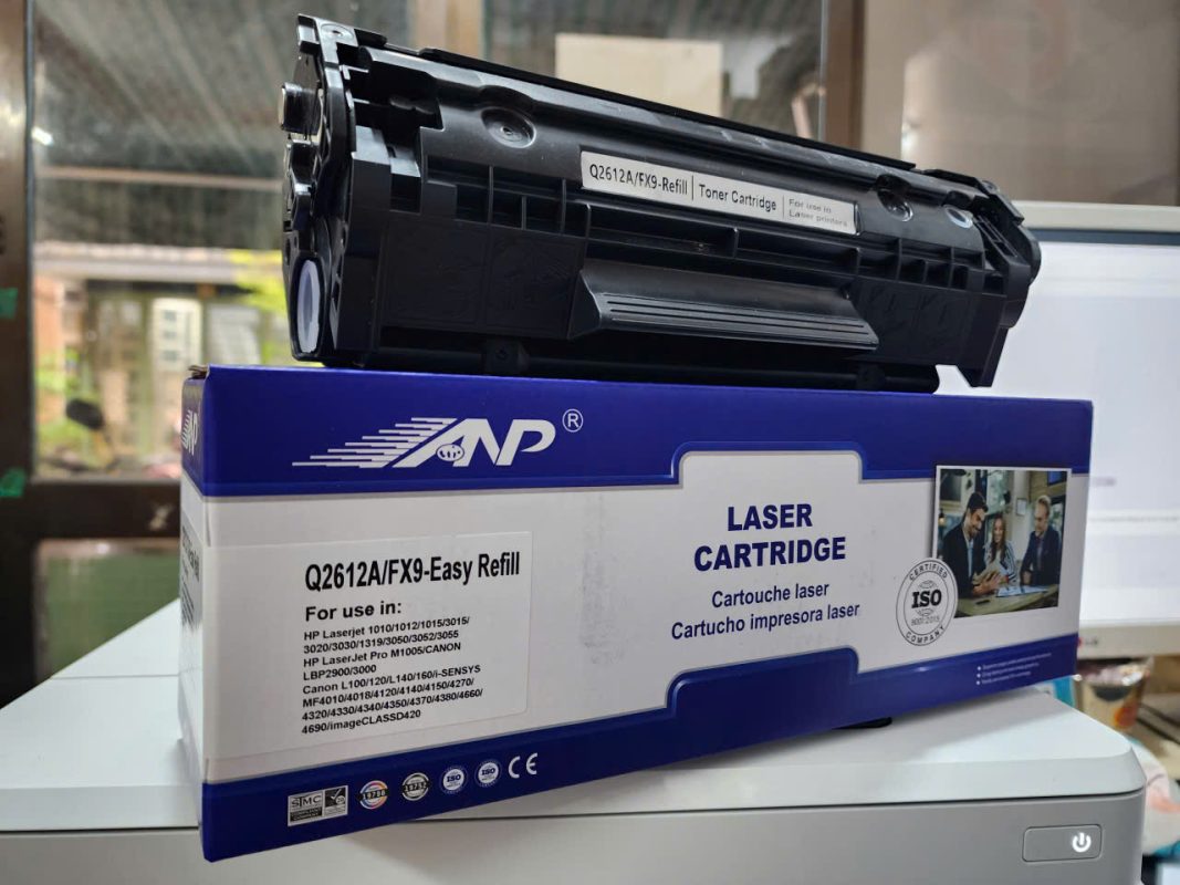 Hộp Mực In HP: 12A/FX9 – ANP (Mực in thương hiệu chất lượng cao)