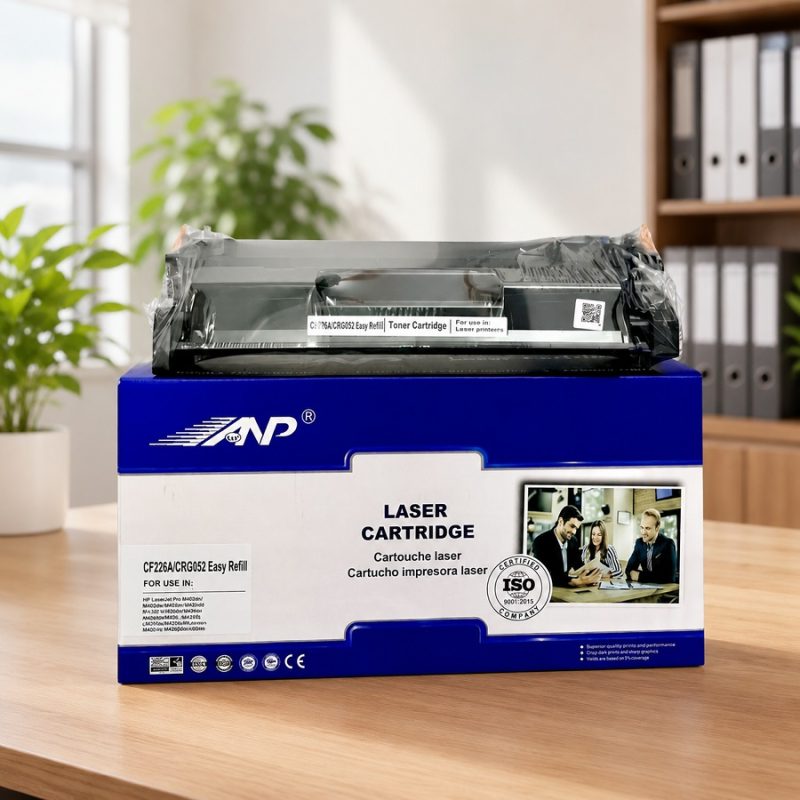 Bản in từ hộp mực 226A có độ tương phản cao, sắc đen sâu thẳm rõ nét.