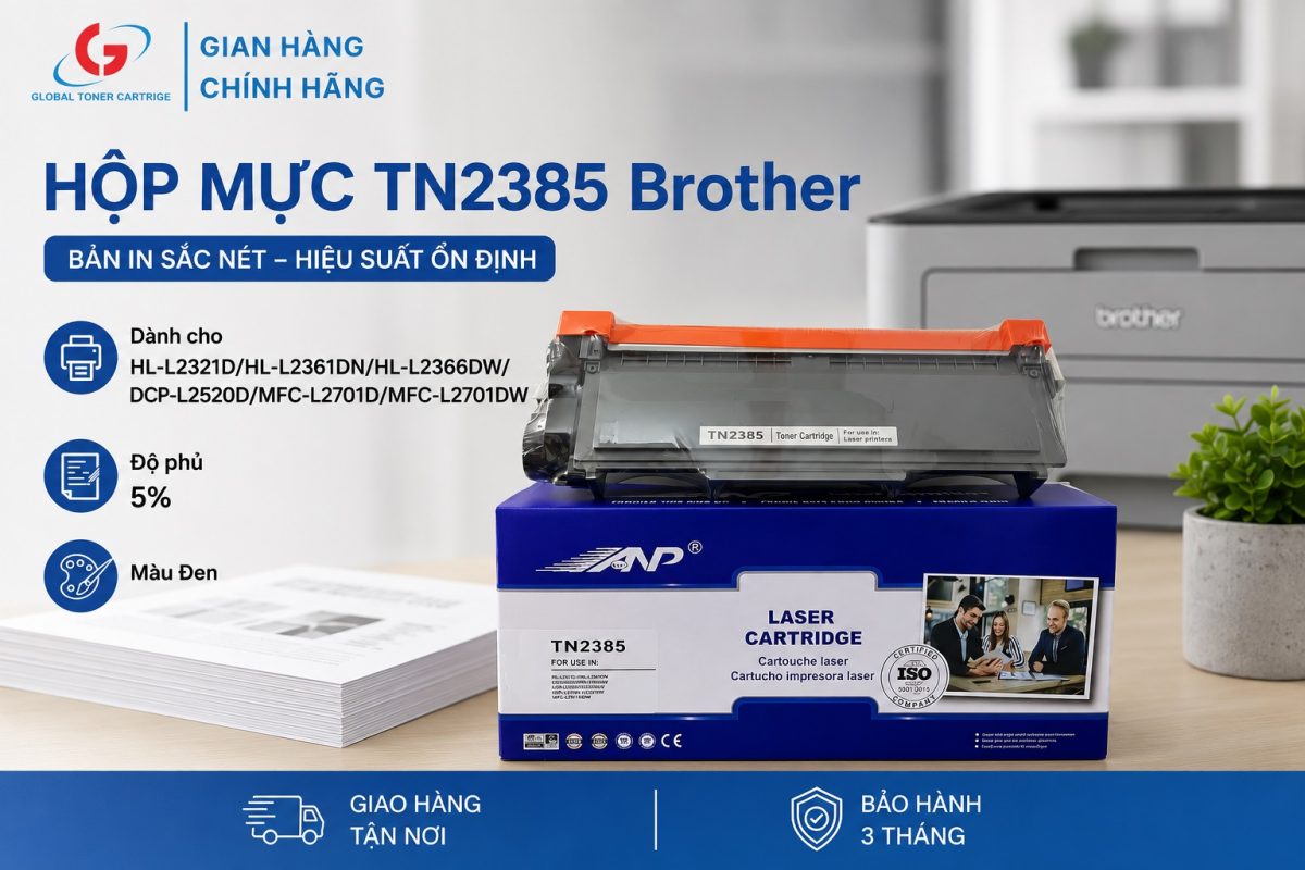 Mua mực in Brother TN 2385 chính hãng ở đâu uy tín? 4 Mực in Đức Quý cung cấp mực in Brother TN 2385 chính hãng, chất lượng đảm bảo cùng mức giá hợp lý