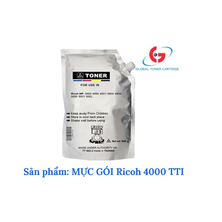 Mực Gói TTI MP 4000/5000 - Mực Photocopy (0.5 kg)