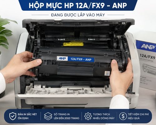 hộp mực HP 12A/FX9 - ANP
